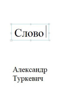 Аудиокнига Слово